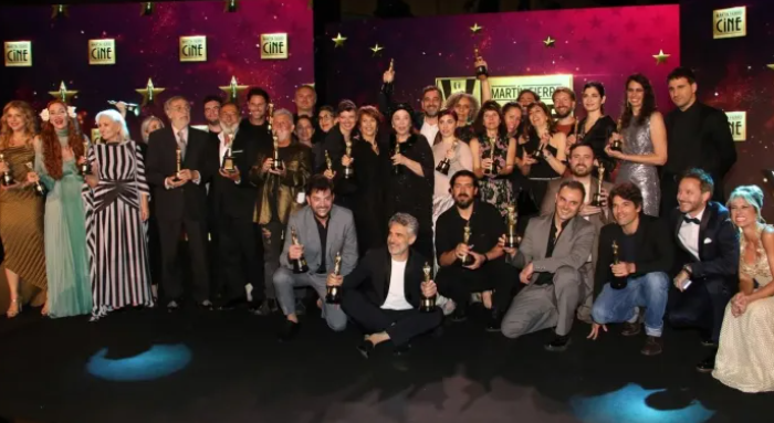 GANADORES DEL MARTÍN FIERRO CINE